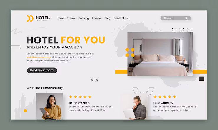 Jasa Pembuatan Website Hotel