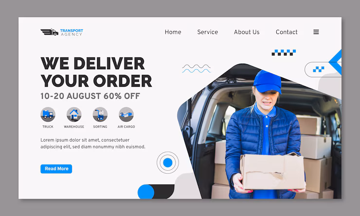 Website Jasa Logistik